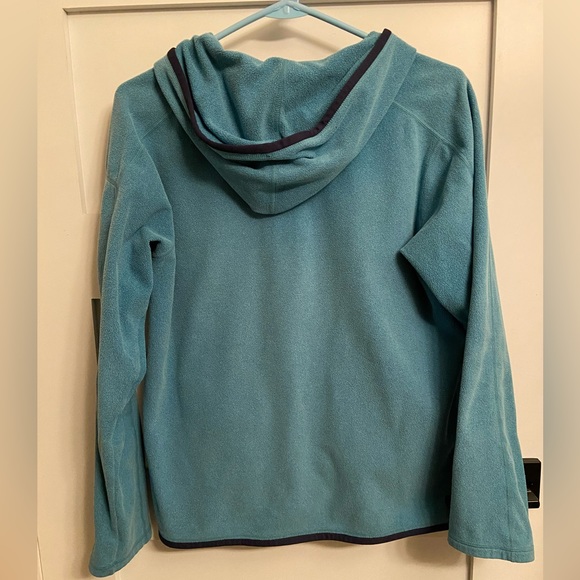 Patagonia- Woman’s L- Full Zip Blue Sweater - Picture 3 of 8